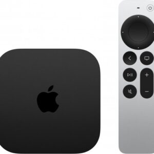 סטרימר Apple TV 4K 2022 64GB (WiFi) - שנה אחריות ע''י היבואן הרשמי